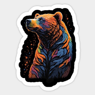 Grizzly bear Sticker